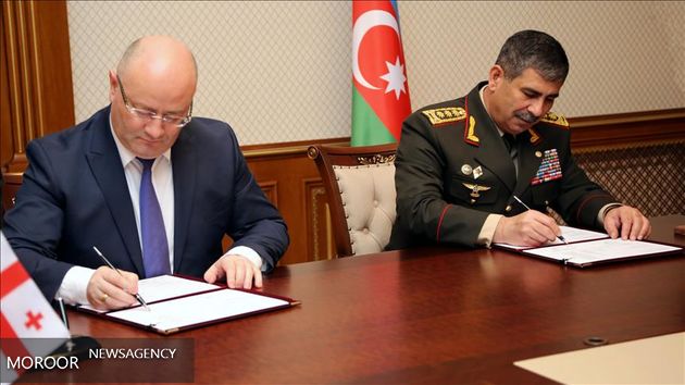 همکاری نظامی میان باکو و تفلیس