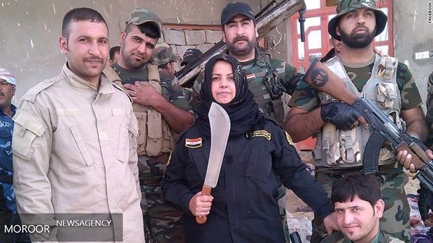 زن خانهدار عراقی که سر داعشیها را پُخت