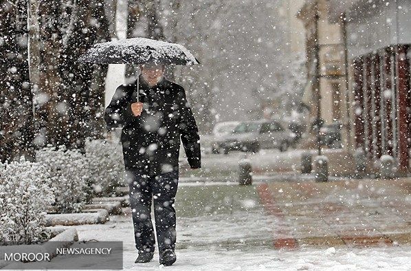 بارش برف در 7 استان کشور از فردا/پایتخت فردا بارانی است