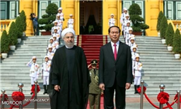 روحانی در نشست مشترک هیاتهای عالیرتبه ایران و ویتنام چه گفت؟