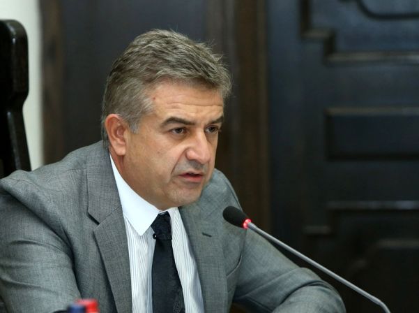 کارن کاراپتیان نخستوزیر موقت ارمنستان شد