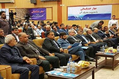 فاز دوم شبکه فاضلاب اندیمشک افتتاح شد