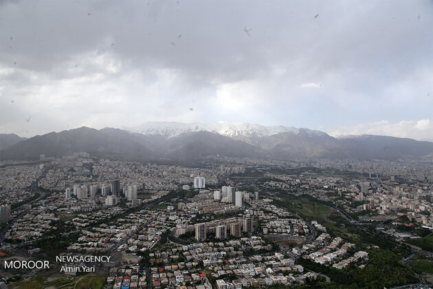 آخرین وضعیت کیفی هوای تهران ۲۸ دی ۹۸