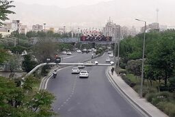 معابر تهران، خلوت و بدون ترافیک