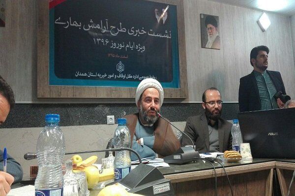 استقبال مسافران از برپایی خیمه های معرفت در بقاع متبرکه همدان