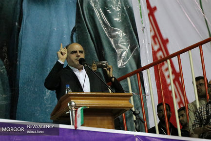 جشن پیروزی هواداران حسن روحانی در کرمانشاه