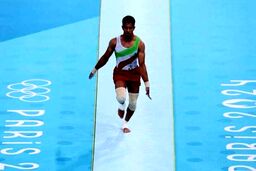 هفتمی پرچمدار ایران در پرش خرک المپیک
