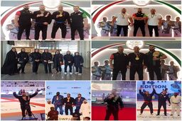 هفت مدال رنگارنگ ، حاصل تلاش نمایندگان ایران