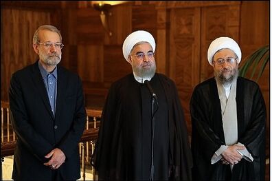 نشست سران سه قوه به میزبانی رئیس قوه مقننه در مجلس شورای اسلامی برگزار می شود
