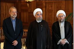 نشست سران سه قوه به میزبانی رئیس قوه مقننه در مجلس شورای اسلامی برگزار می شود