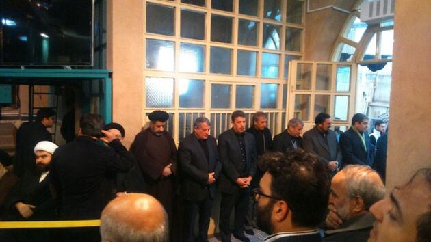 مراسم وداع با مرحوم آیت‌الله هاشمی رفسنجانی