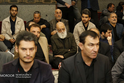 مراسم ختم برادر محمود احمدی نژاد