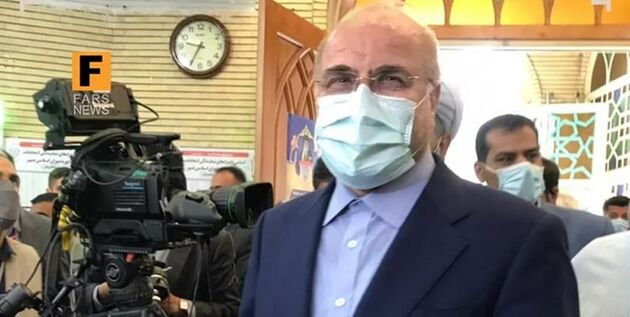 محمدباقر قالیباف رأی خود را به صندوق آرا انداخت