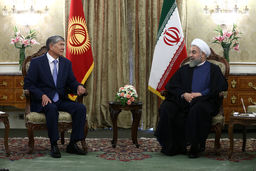 رییس جمهوری بیشکک را به مقصد تهران ترک کرد