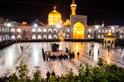 تشرف 170 نفر از طلاب مدارس دینی اهل سنت به حرم رضوی