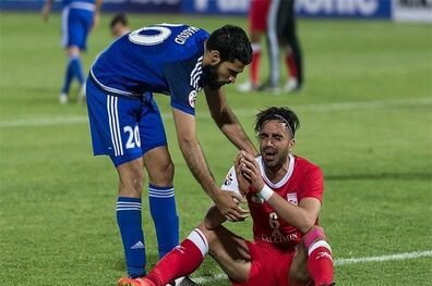 سینا عشوری فصل را از دست داد