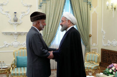 رئیس جمهور امروز با بن علوی دیدار کرد