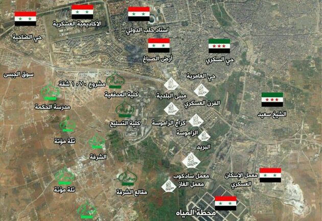 هدف ممنوعیت پروازی در حلب ایجاد پوشش هوایی برای النصره است