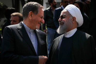 آیا جهانگیری با روحانی رقابت می کند؟