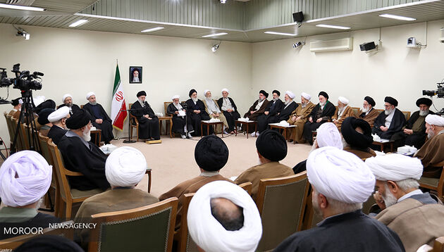 دیدار اعضای مجلس خبرگان با رهبر معظم انقلاب