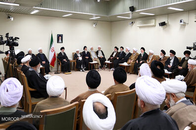 دیدار اعضای مجلس خبرگان با رهبر معظم انقلاب