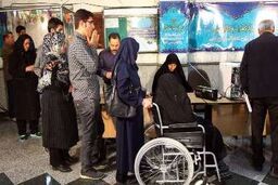 ازدحام جمعیت در شعب اخذ رای بهار/ شرکت در انتخابات تجدید میثاق با آرمانهای شهدا