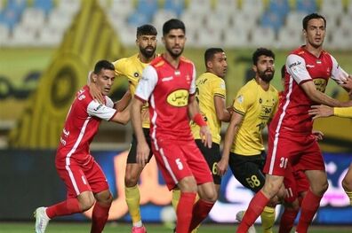 برد تیم فوتبال سپاهان مقابل پرسپولیس با یک گل دیدنی 