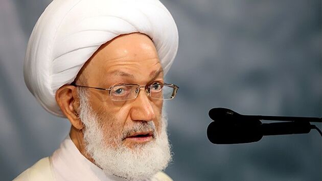 بستری شدن آیت الله عیسی قاسم در بیمارستانی در تهران