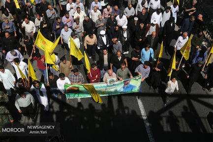 تشییع پیکر شهید مدافع حرم محمد جنتی