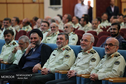 تکریم و معارفه جانشین و معاون هماهنگ کننده نیروی انتظامی