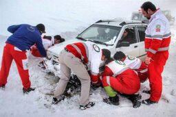 هشدار هلال احمر در پی بارش باران و برف در جنوب، غرب و مرکز کشور