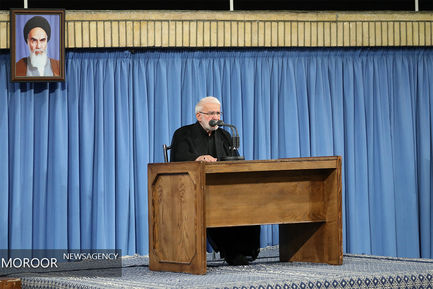 دومین روز مراسم سوگواری امام علی (ع) با حضور مقام معظم رهبری