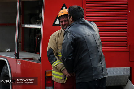 یک روز پس از تخریب ساختمان پلاسکو