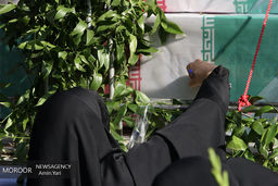 وداع تهرانی‌ها با ۱۵۰ شهید گمنام دفاع مقدس