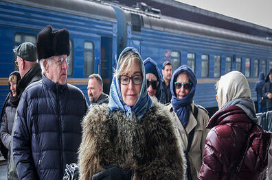 قطار گردشگری اروپا روز طبیعت مهمان مشهدی‌ها شد