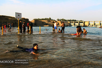 فرار از گرمای خوزستان