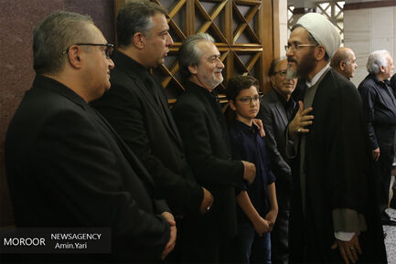 مراسم ختم عزت الله انتظامی