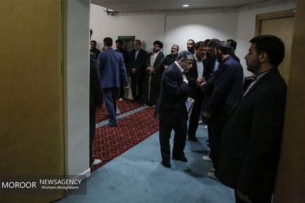 مراسم چهلم شهدای حمله تروریستی مجلس