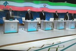 جایگاه کاندیداها در محل مناظره مشخص شد/لحظه به لحظه با مناظره انتخاباتی کاندیداهای ریاست جمهوری