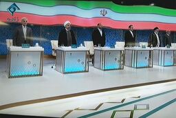 جایگاه کاندیداها در محل مناظره مشخص شد/لحظه به لحظه با مناظره انتخاباتی کاندیداهای ریاست جمهوری
