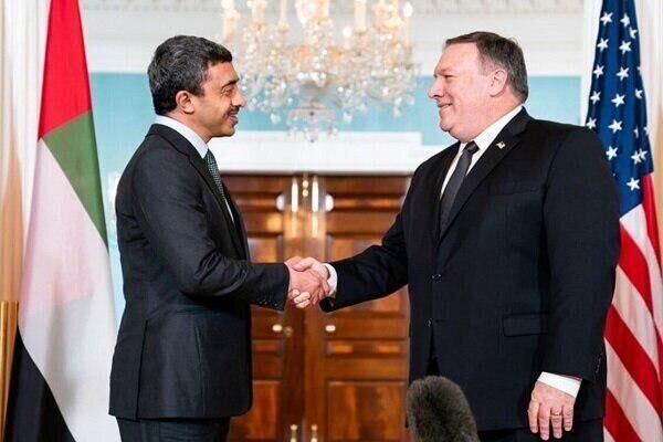 گفت و گوی وزرای خارجه آمریکا و امارات درباره ایران
