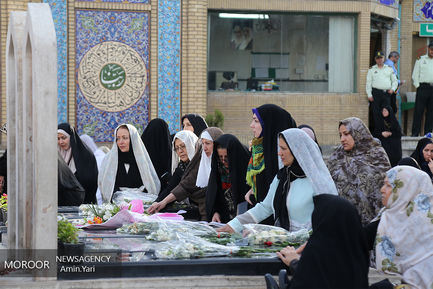 برگزاری نماز عید سعید فطر ۱۳۹۷ در امامزاده صالح تهران