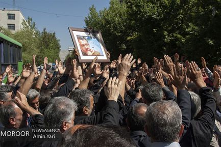 تشییع پیکر حبیب الله کاسه ساز