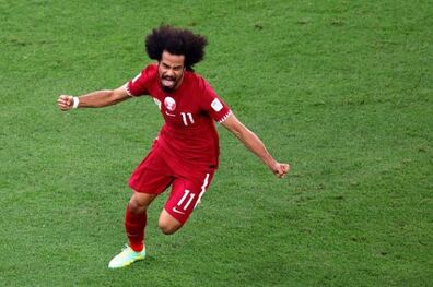 اکرم عفیف بهترین بازیکن دیدار ایران - قطر شد
