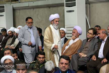 دیدار مسئولان نظام با مقام معظم رهبری