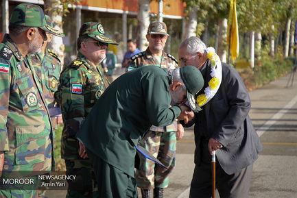 صبحگاه مشترک یگان های نمونه ارتش جمهوری اسلامی ایران