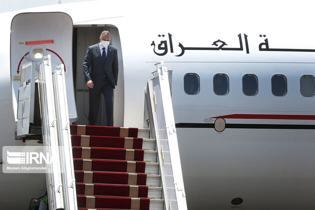 نخست وزیر عراق وارد تهران شد