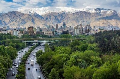کیفیت هوای تهران 28 بهمن ۱۴۰۱/شاخص کیفیت هوای تهران مطلوب شد