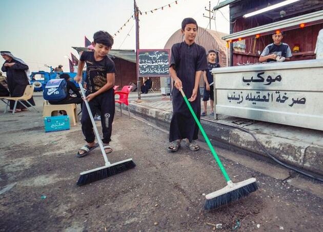 عکس/ موکب کودکان
