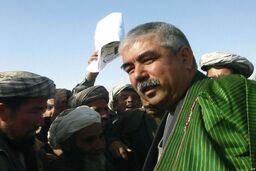 ژنرال «عبدالرشید دوستم» کمین به خود را کار دولت افغانستان دانست